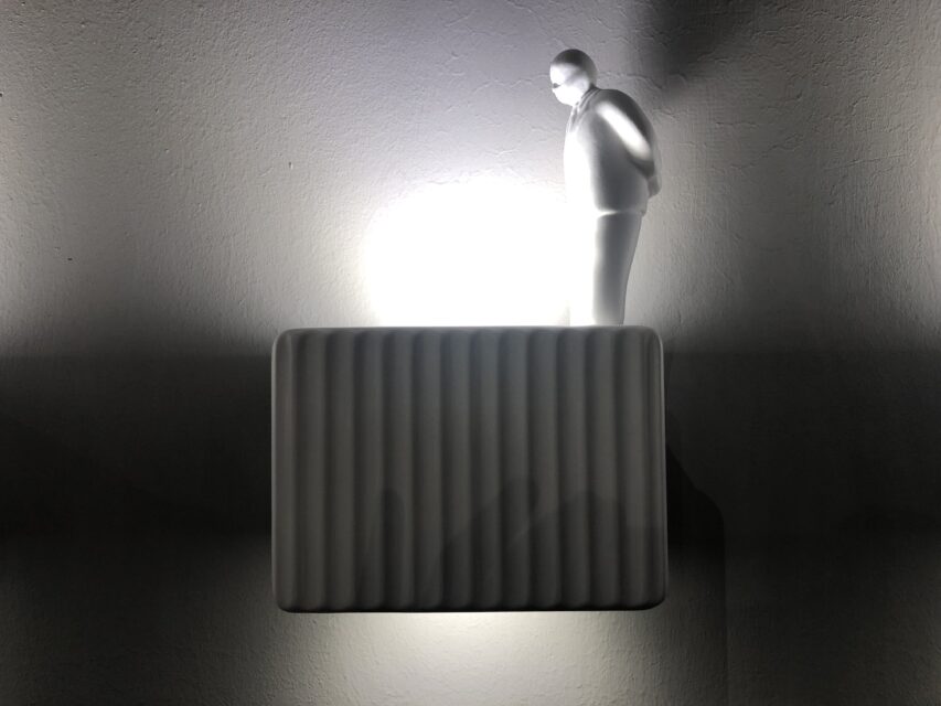 Umarèll, la nuova lampada di design di Giorgio Biscaro per Karman