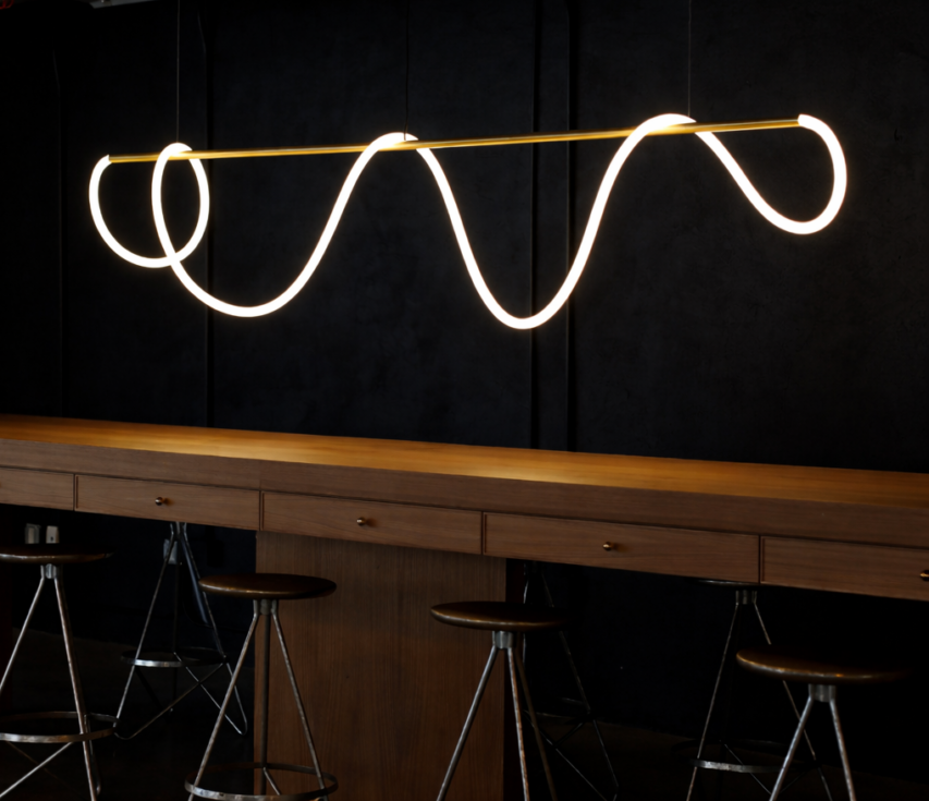 Monochrome White Light di Cobofra Group: il tubo neon a LED in silicone che ridefinisce l’illuminazione architettonica